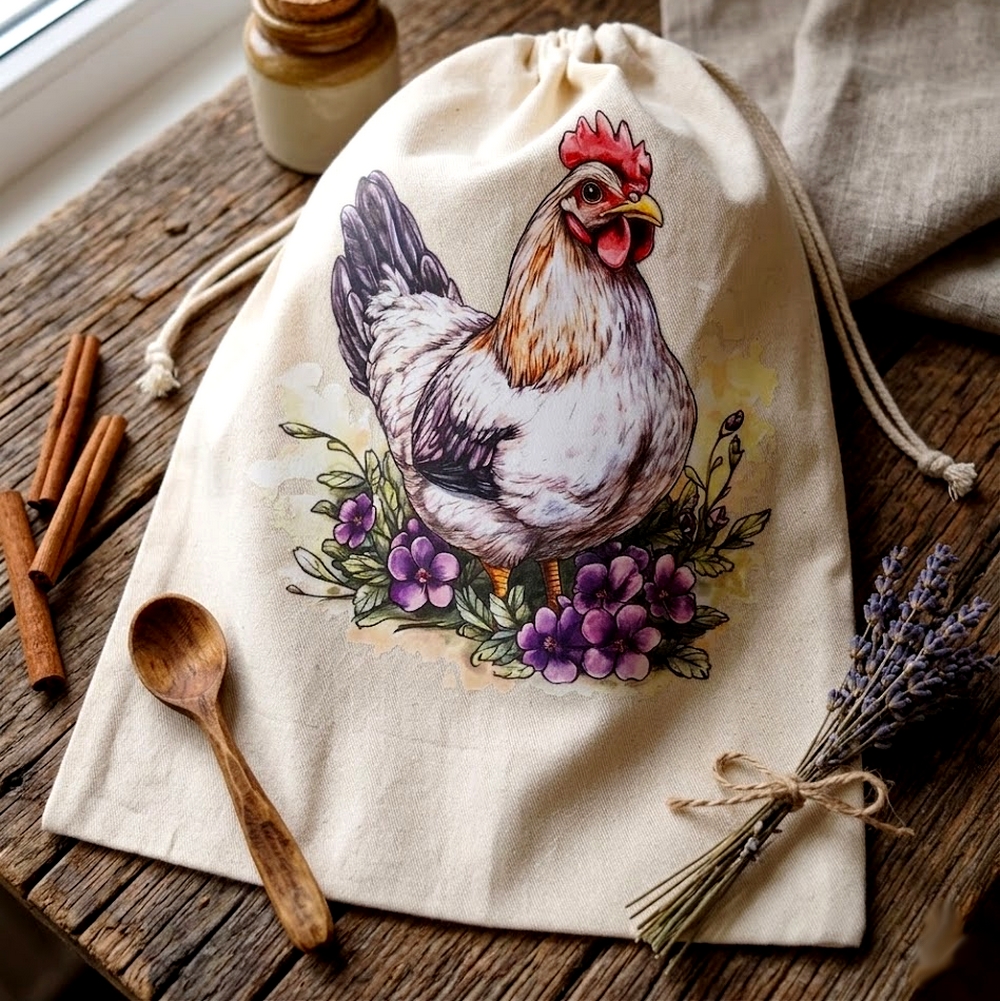 Pytlík z organické bavlny GOTS – motiv C